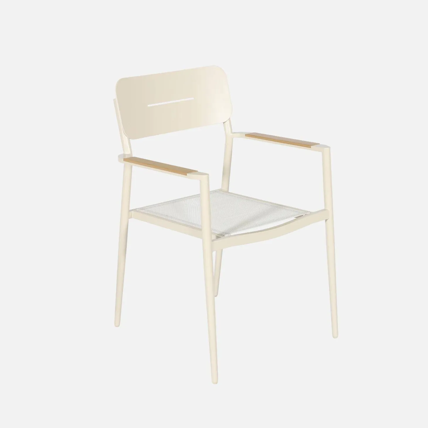 Uitschuifbare ovale tuintafel van aluminium en 8 stoelen