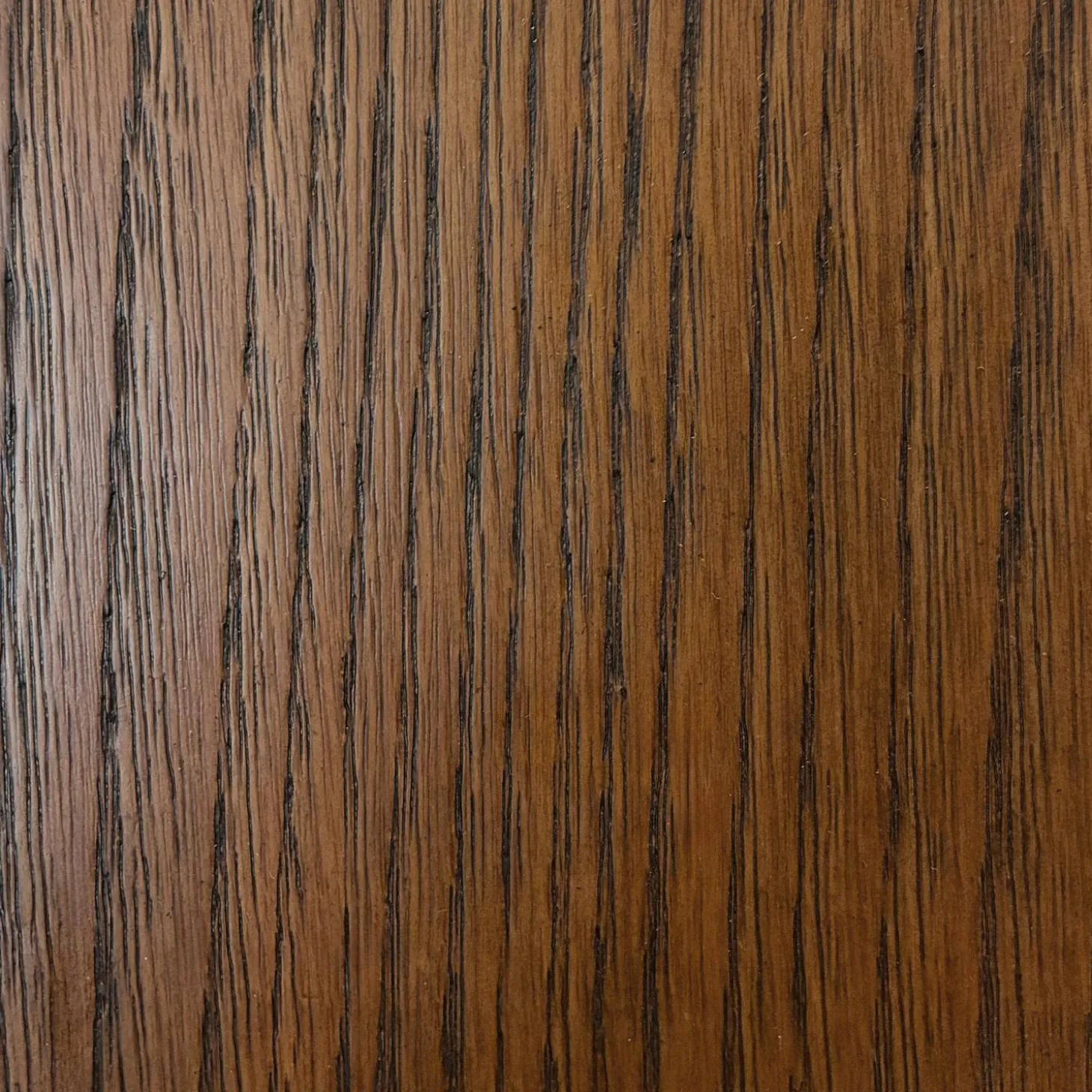 Uitschuifbare rechthoekige eettafel rubberhout en eikenfineer 4-6 plaatsen