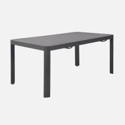 Uitschuifbare tuintafel 6-10 plaatsen aluminium