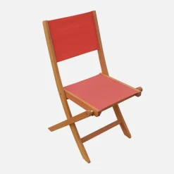 Uitschuifbare tuintafel van hout met 8 stoelen