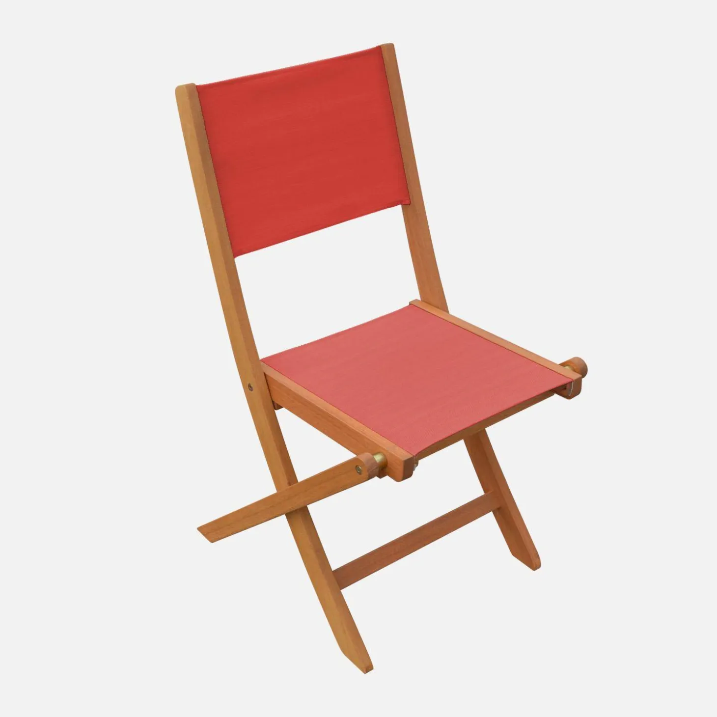 Uitschuifbare tuintafel van hout met 8 stoelen