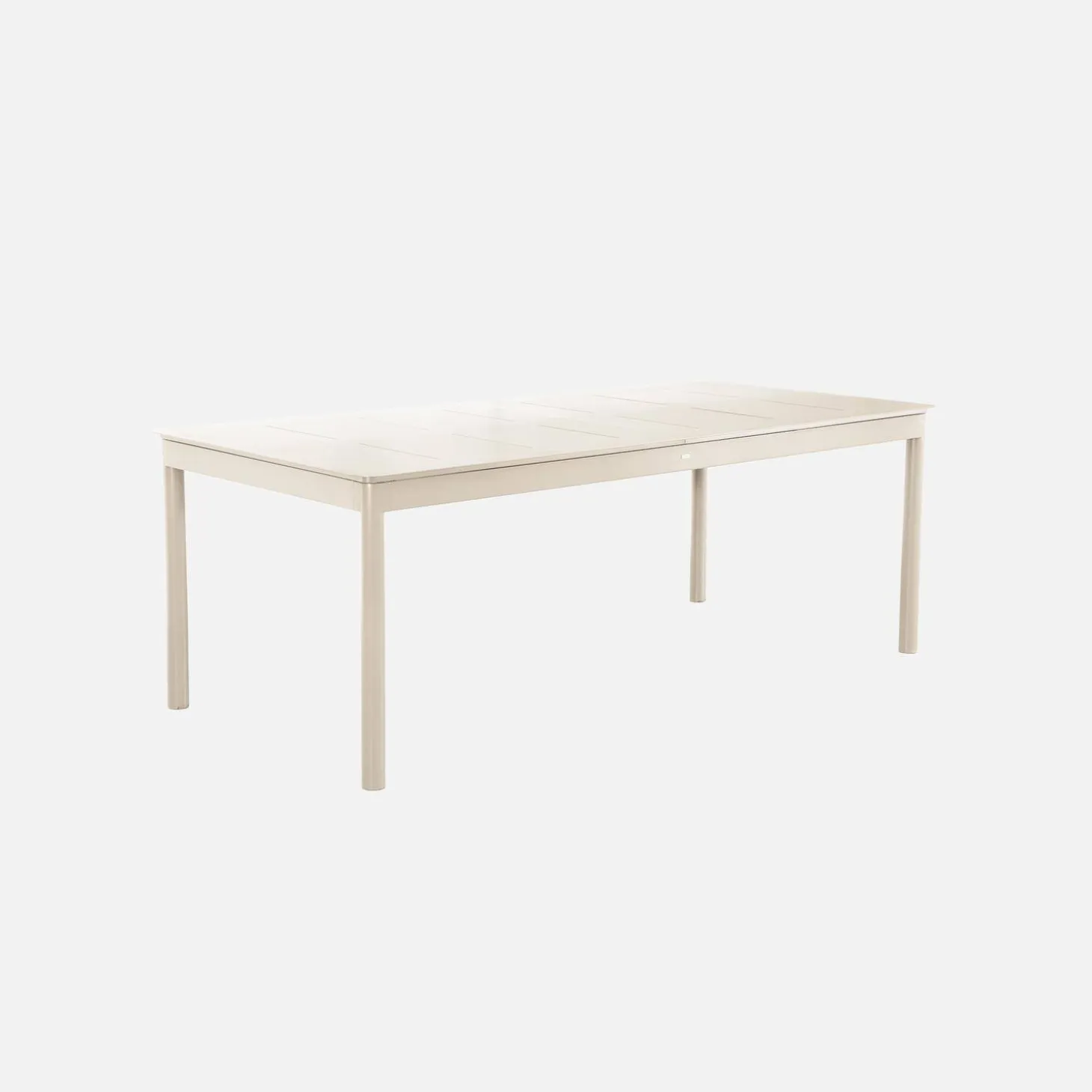 Uitschuifbare tuintafel van aluminium, 8 personen