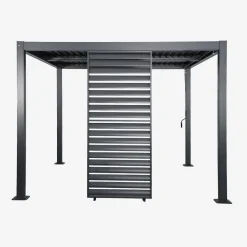 Vaste lamellenwand 100cm voor Palace pergola