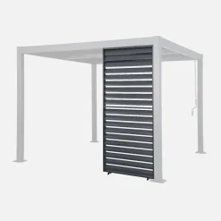 Vaste lamellenwand 100cm voor Palace pergola