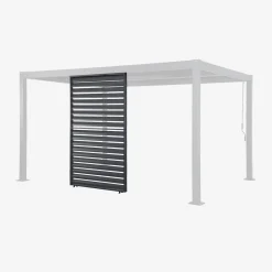 Vaste lamellenwand 130cm voor Palace pergola