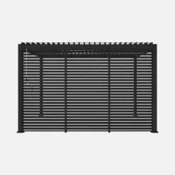 Vaste lamellenwand 130cm voor Triomphe pergola