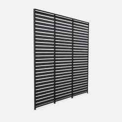 Vaste lamellenwand 100cm voor Triomphe pergola