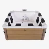 Vaste spa 6 plaatsen hydromassage, 4 kussens + 8 filters, OSLO AMBER