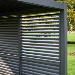 Verstelbare lamellenwand 130cm voor Triomphe pergola