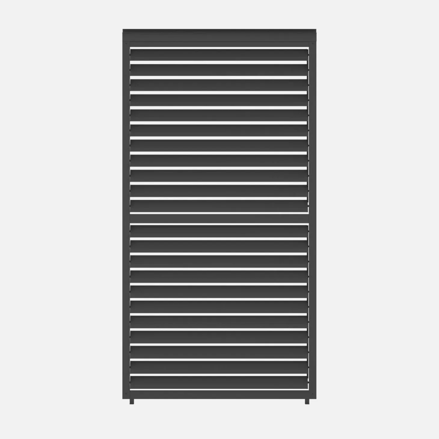 Verstelbare lamellenwand 130cm voor Triomphe pergola