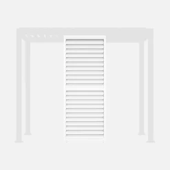 Verstelbare lamellenwand 100cm voor Triomphe pergola