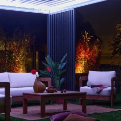 Verticale lamellenwand 100cm voor Triomphe pergola