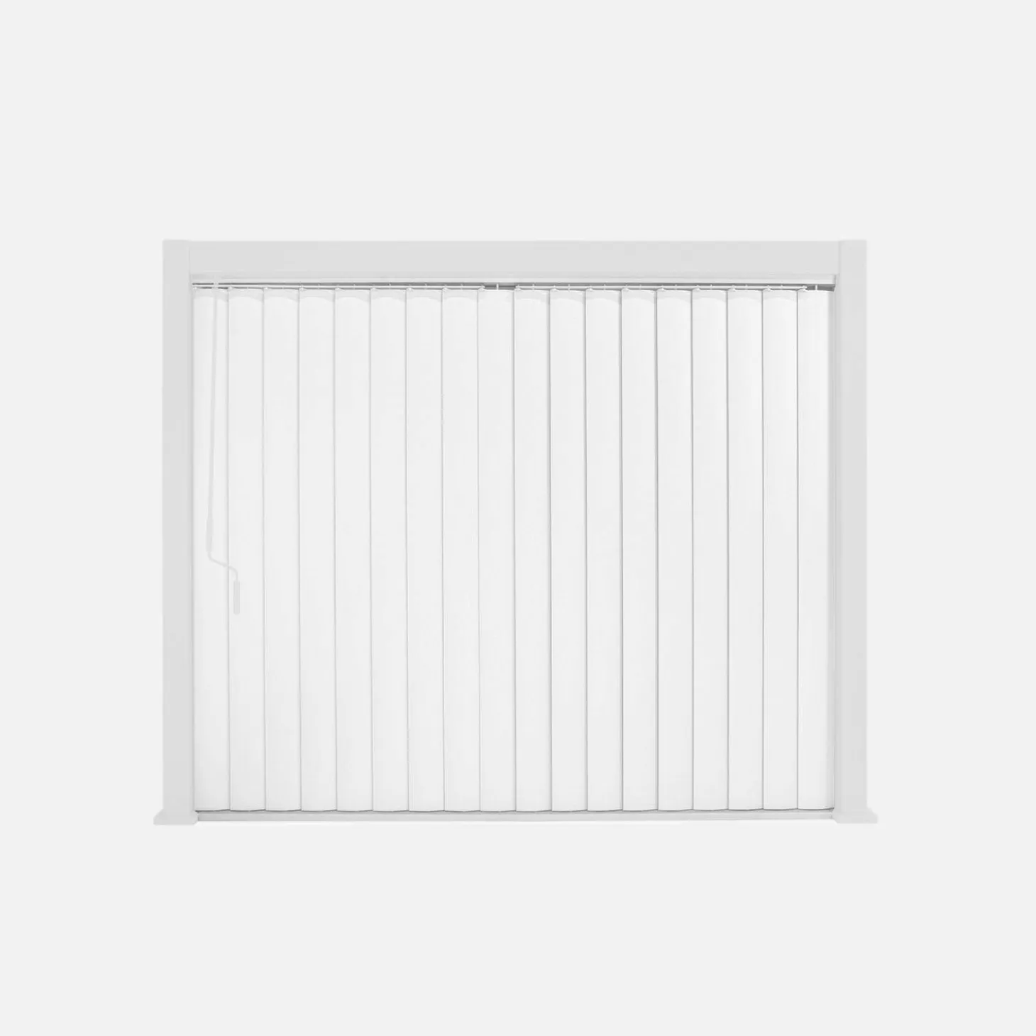 Verticale lamellenwand 3m aluminium voor pergola 3x3m V2 4x3m 6x3m Triomphe