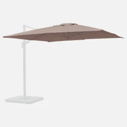 Vervangend parasoldoek zweefparasol 3x3m