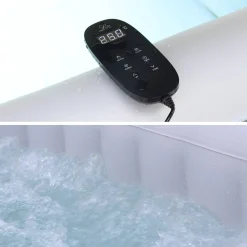 Vierkante 4-persoons opblaasbare spa MSPA LITE