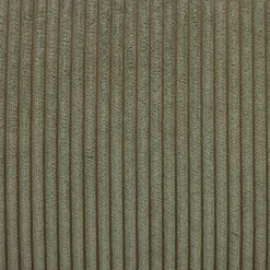 Vintage fauteuil van corduroy met chromen frame