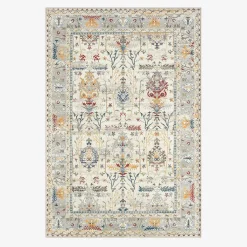 Vloerkleed met Oosters/Perzisch meerkleurig motief