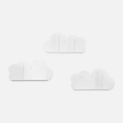 Wandplanken Cloud voor kinderkamer (set van 3)