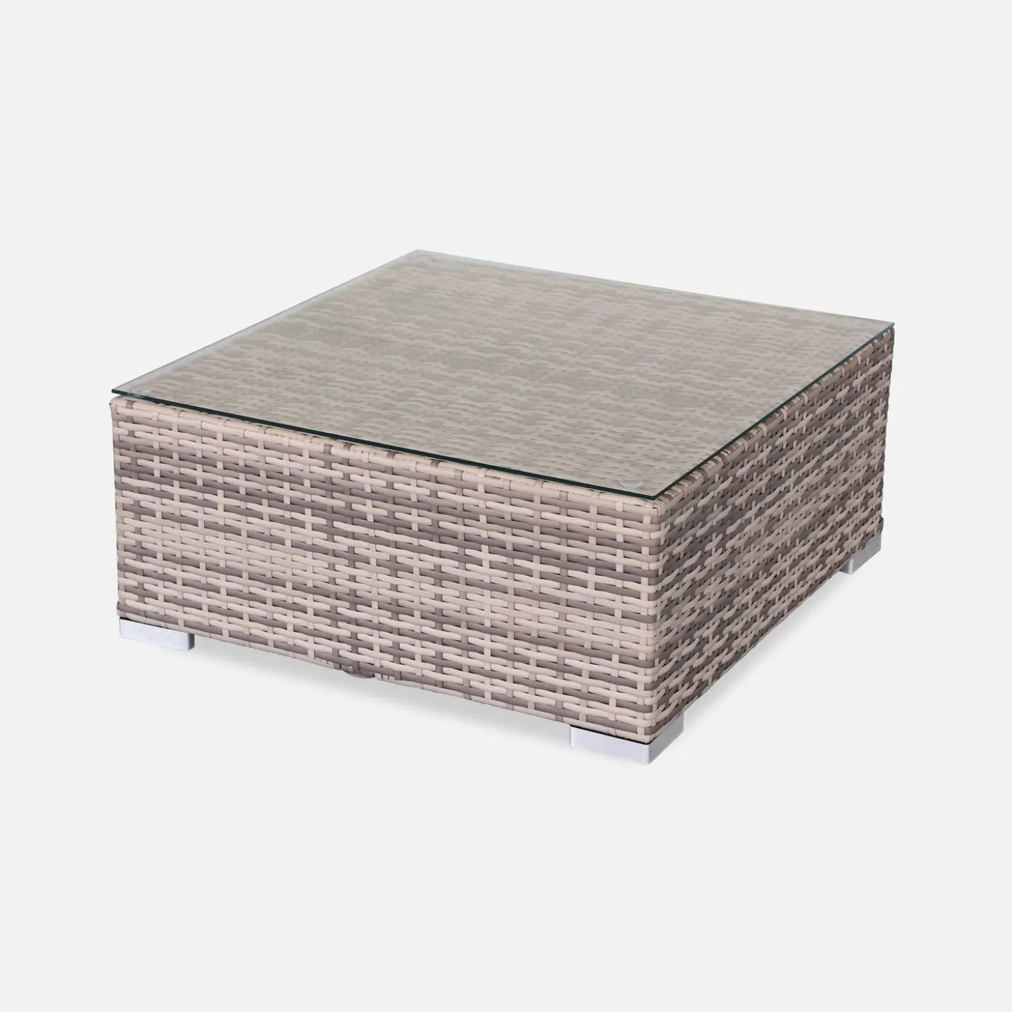 Wicker loungeset 5 plaatsen