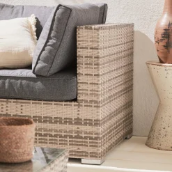 Wicker loungeset 12 tot 14 plaatsen