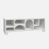 Wit hout effect organisch tv-meubel, 160cm