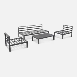 XXL tuinset aluminium 5-persoons