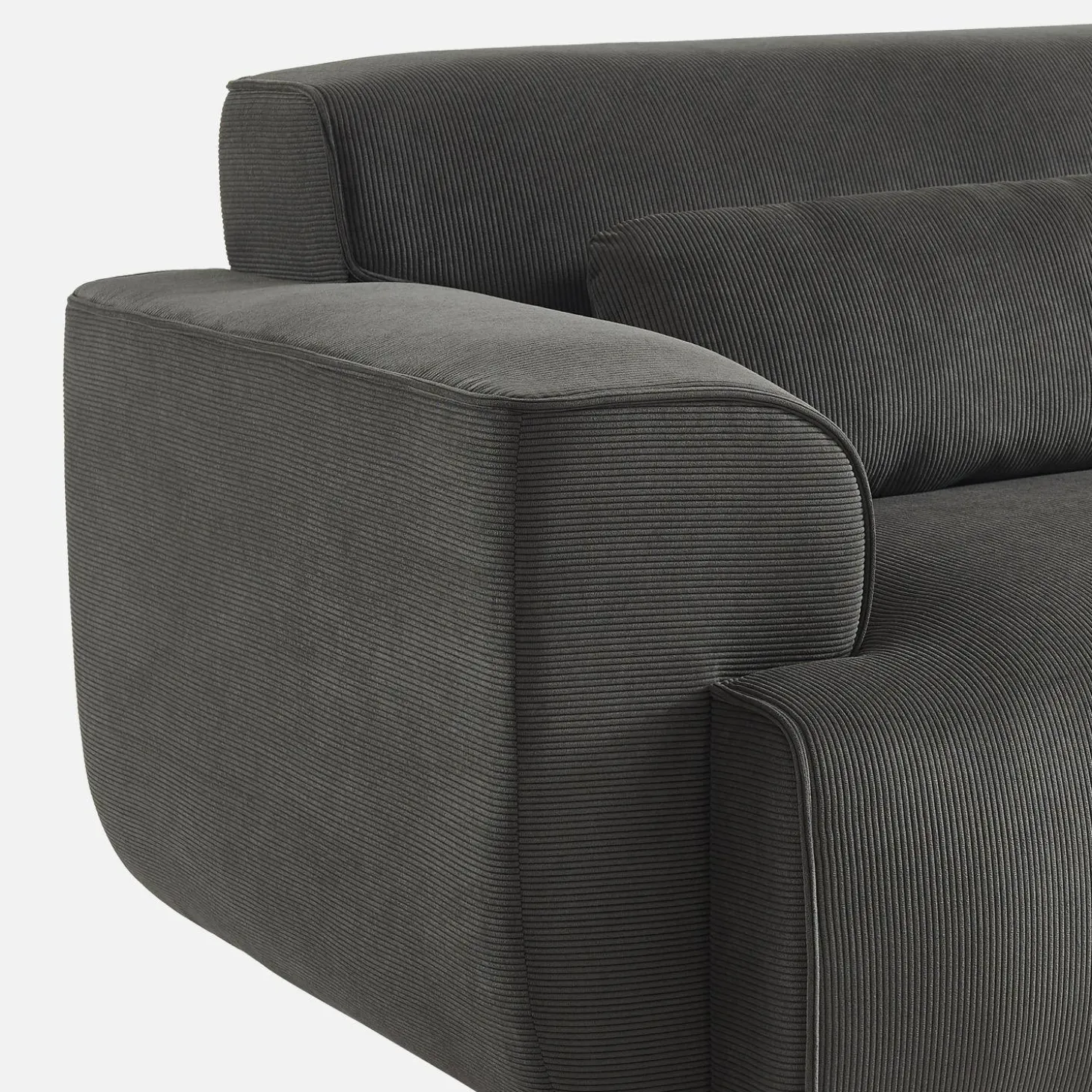 3-zitsbank met corduroy bekleding