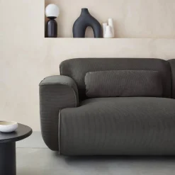 3-zitsbank met corduroy bekleding