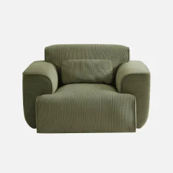 1-zits corduroy fauteuil