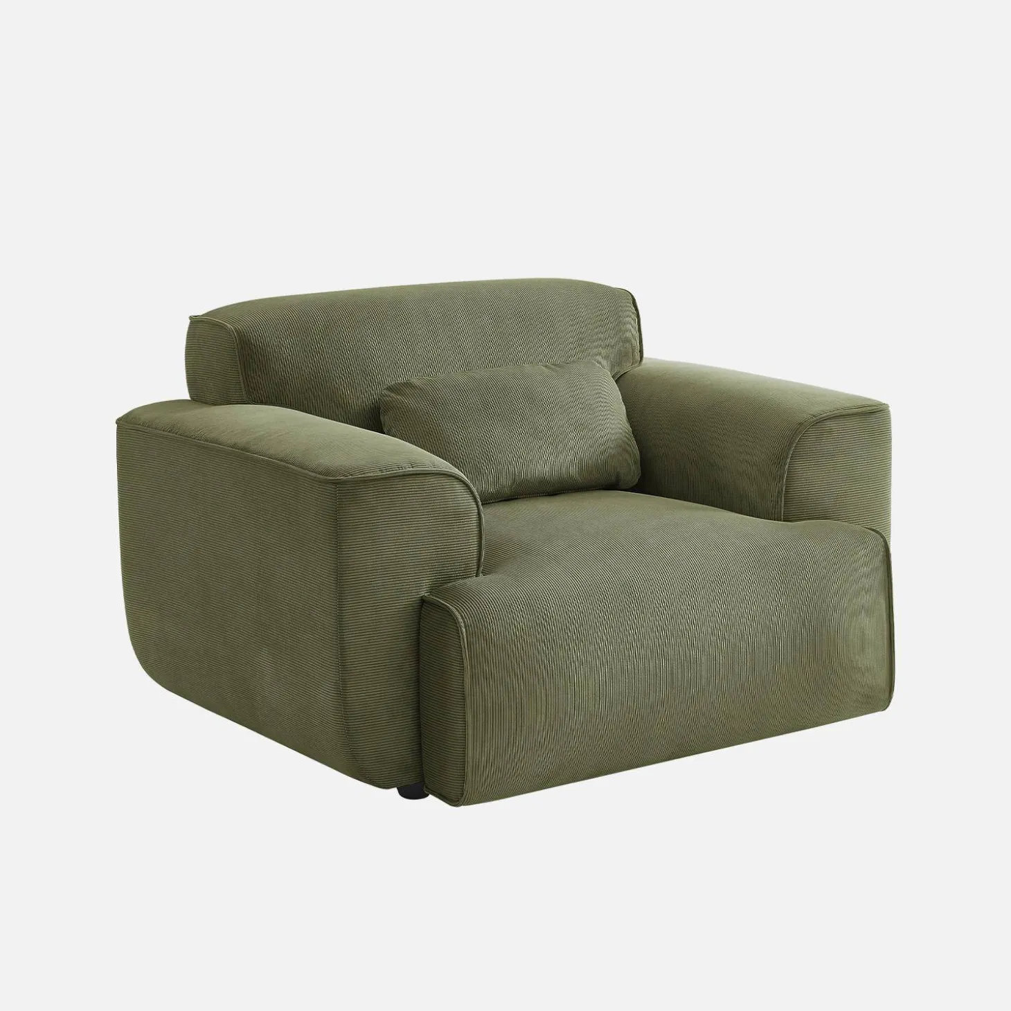 1-zits corduroy fauteuil