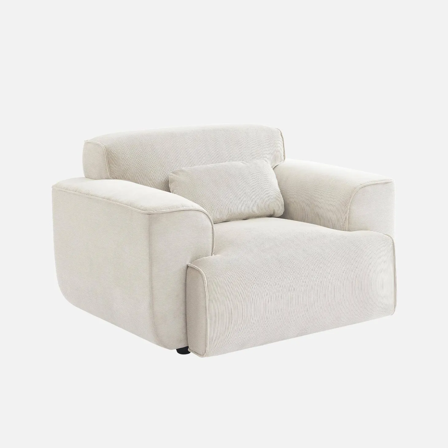 1-zits corduroy fauteuil