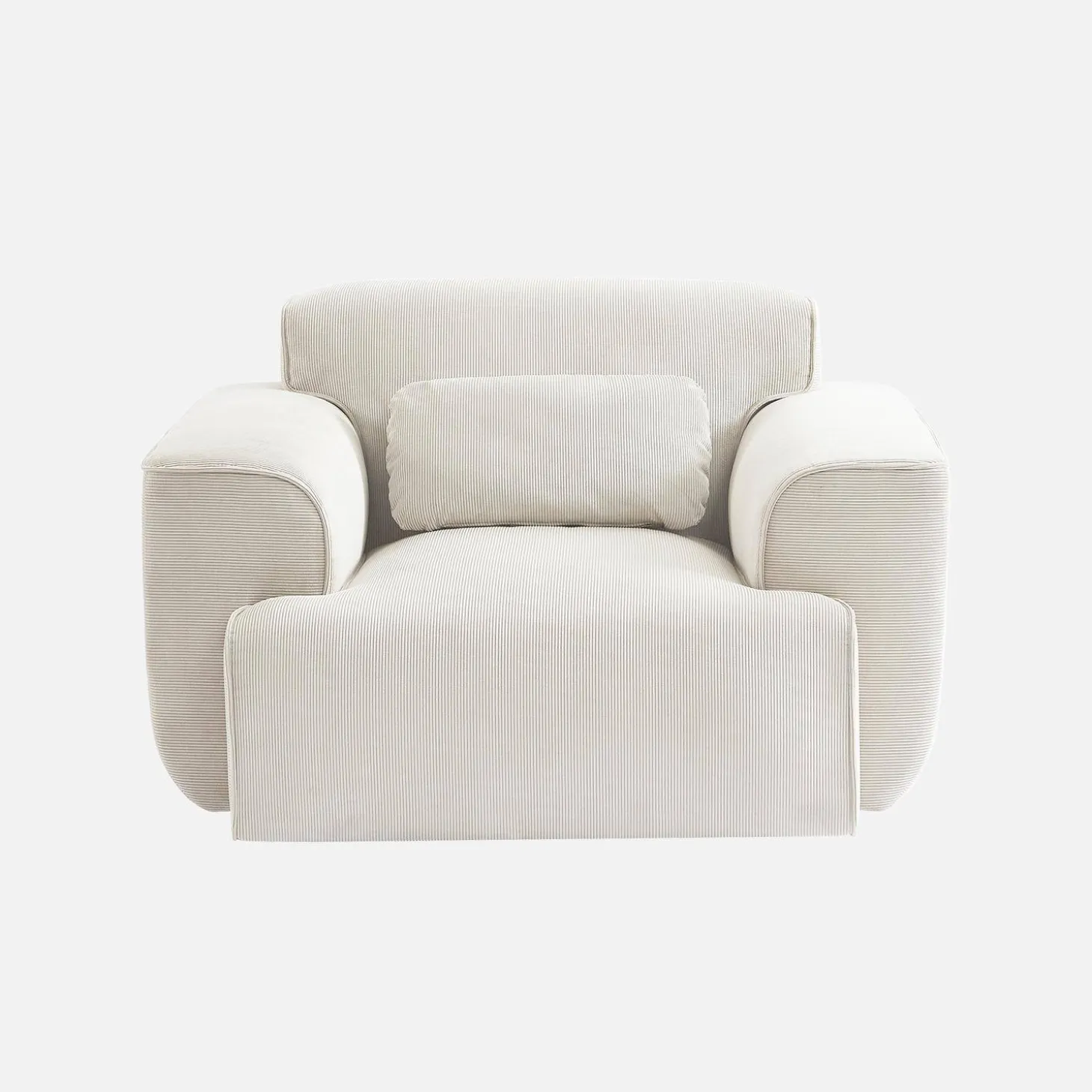 1-zits corduroy fauteuil