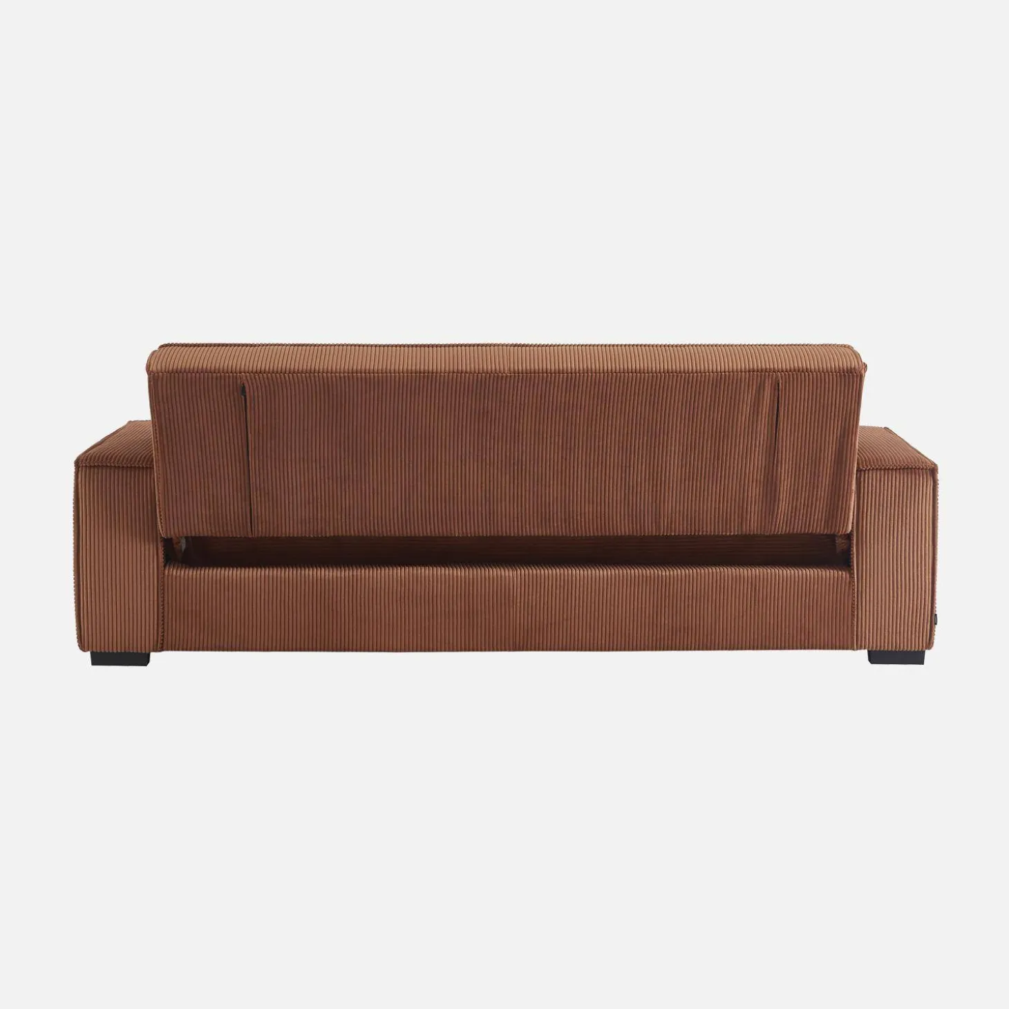 3-zits corduroy slaapbank