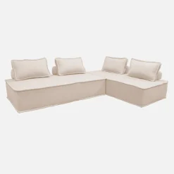 2-zits fauteuils voor gestoffeerde modulair bank (Set van 2)