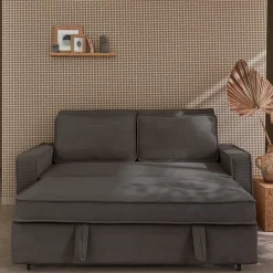 2-zits slaapbank corduroy