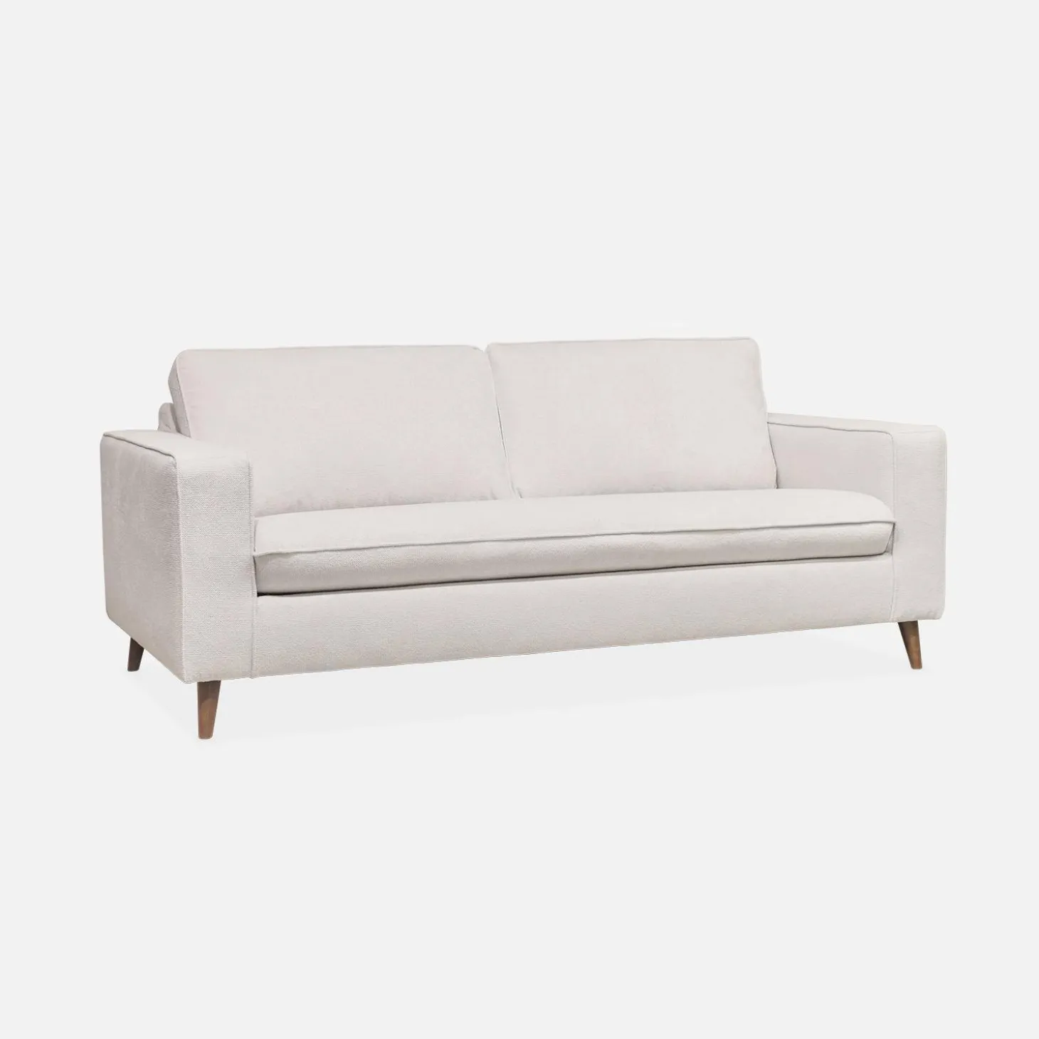 3-zits slaapbank met matras van 12 cm - Made in France