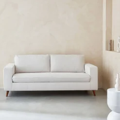 3-zits slaapbank met matras van 12 cm - Made in France