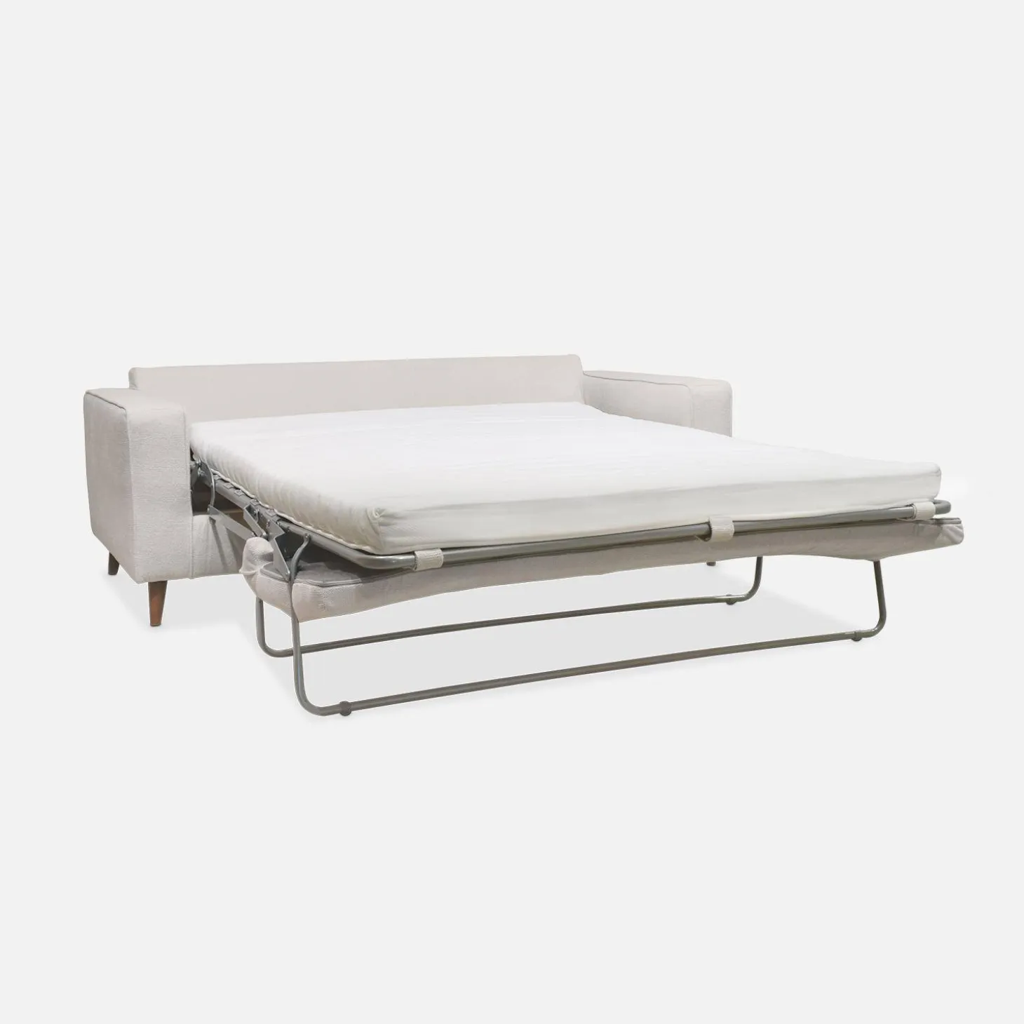 3-zits slaapbank met matras van 12 cm - Made in France