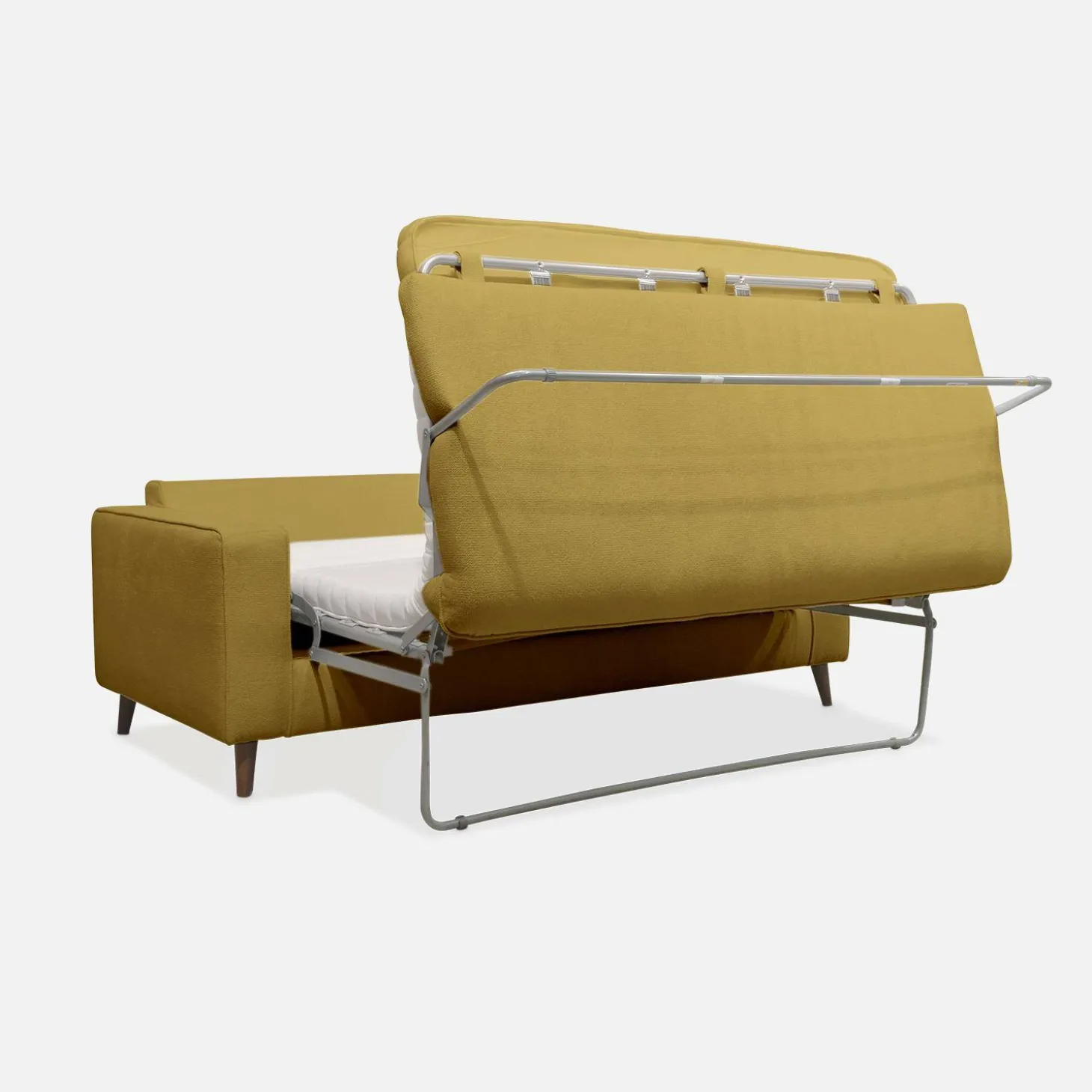 3-zits slaapbank met matras van 12 cm - Made in France