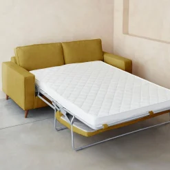 3-zits slaapbank met matras van 12 cm - Made in France