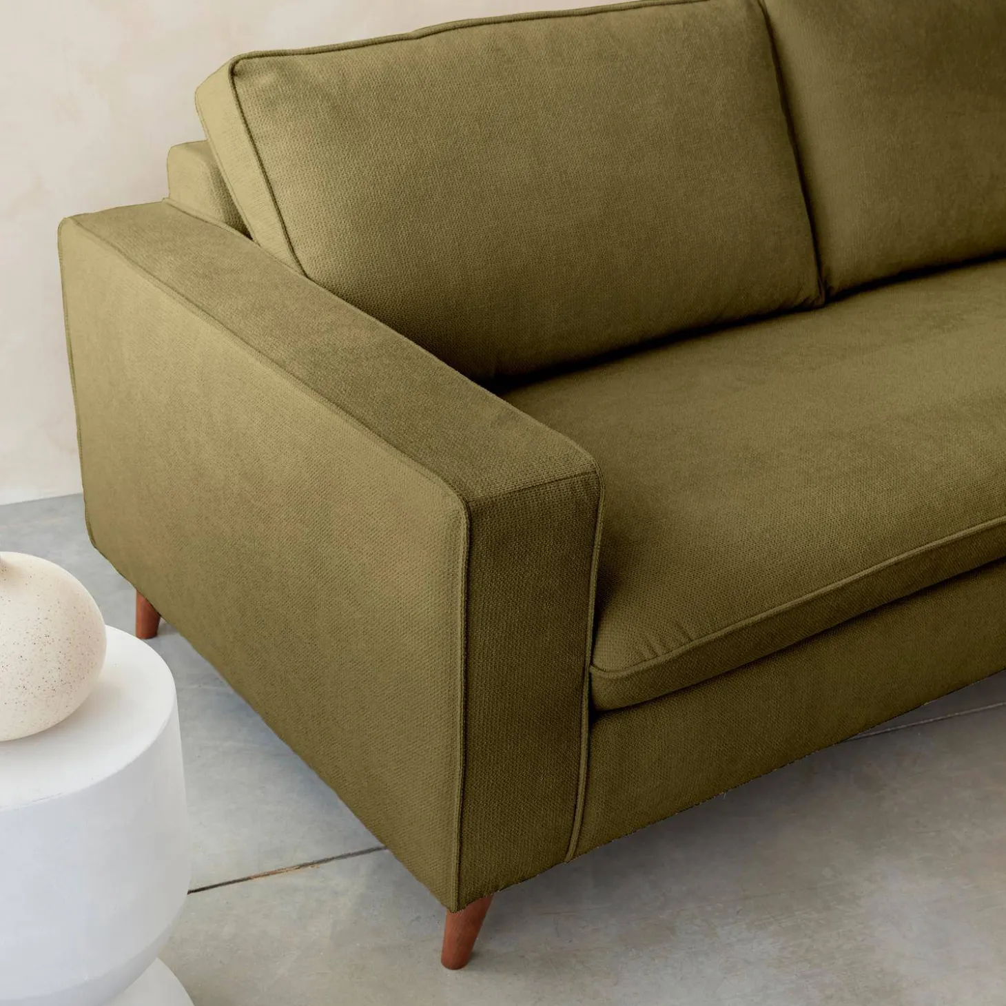 3-zits slaapbank met matras van 12 cm - Made in France