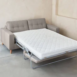 3-zits slaapbank met matras van 12 cm - Made in France