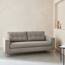 3-zits slaapbank met matras van 12 cm - Made in France