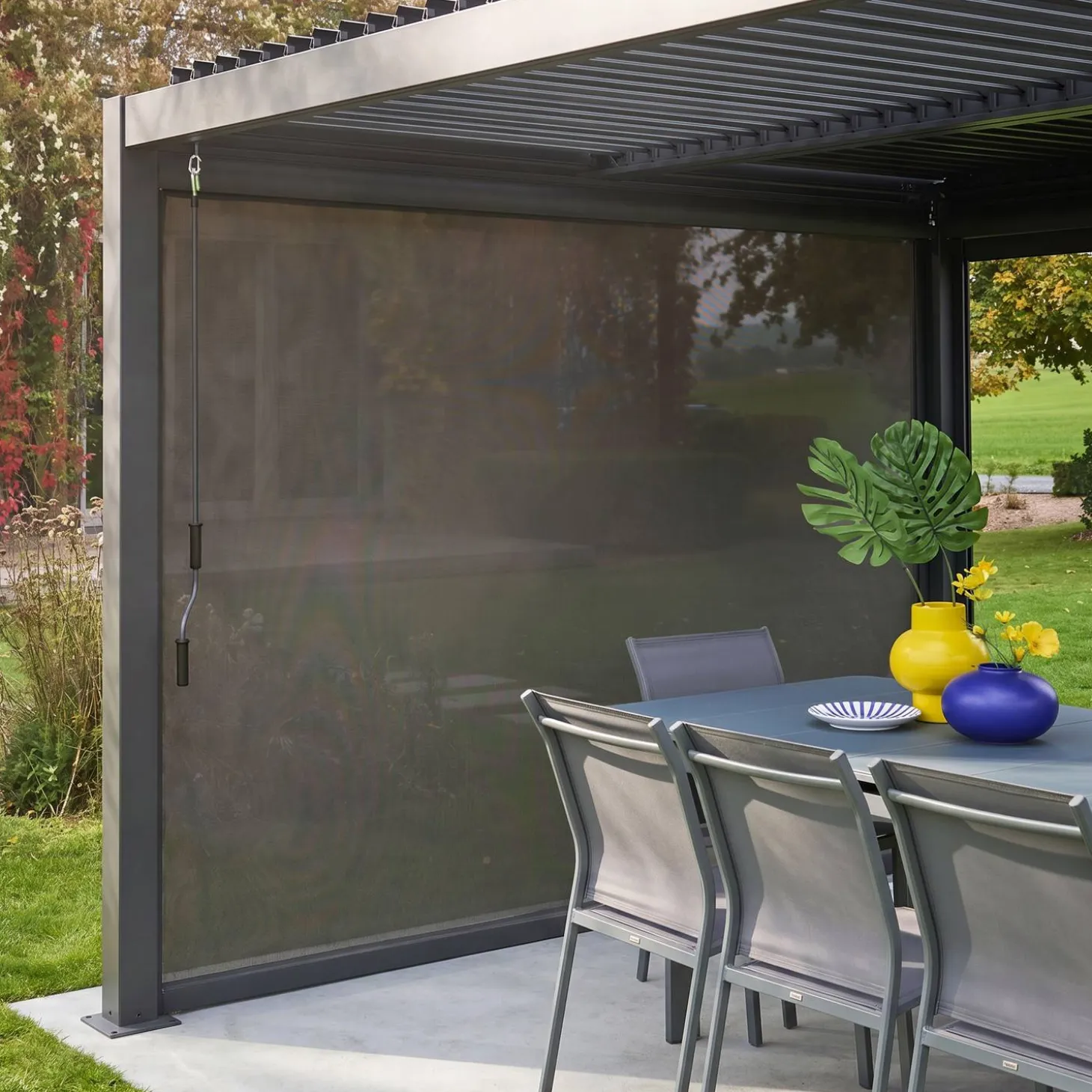 Zonnescherm 3m voor Palace pergola