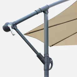 Zweefparasol rond 350cm