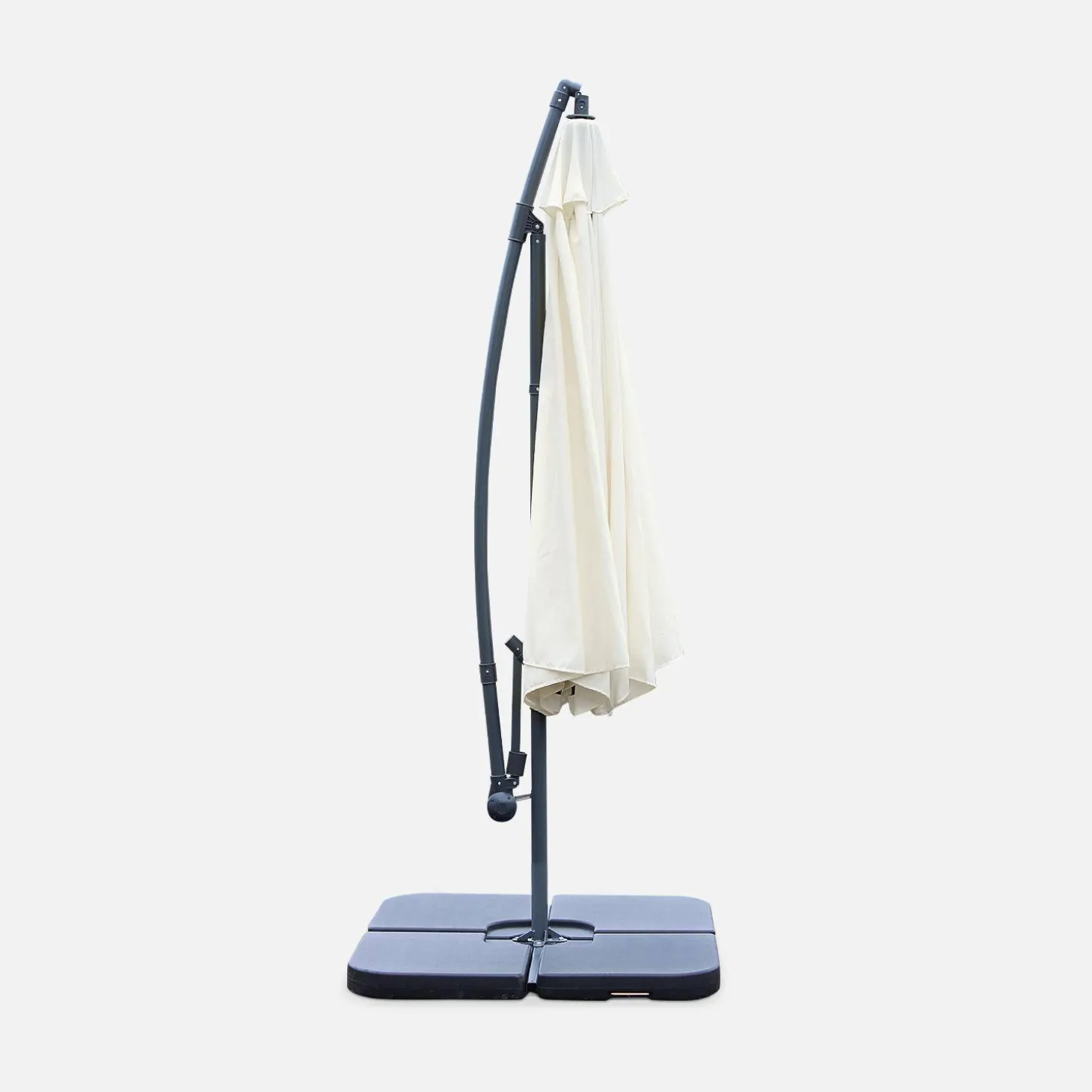 Zweefparasol rond 350cm