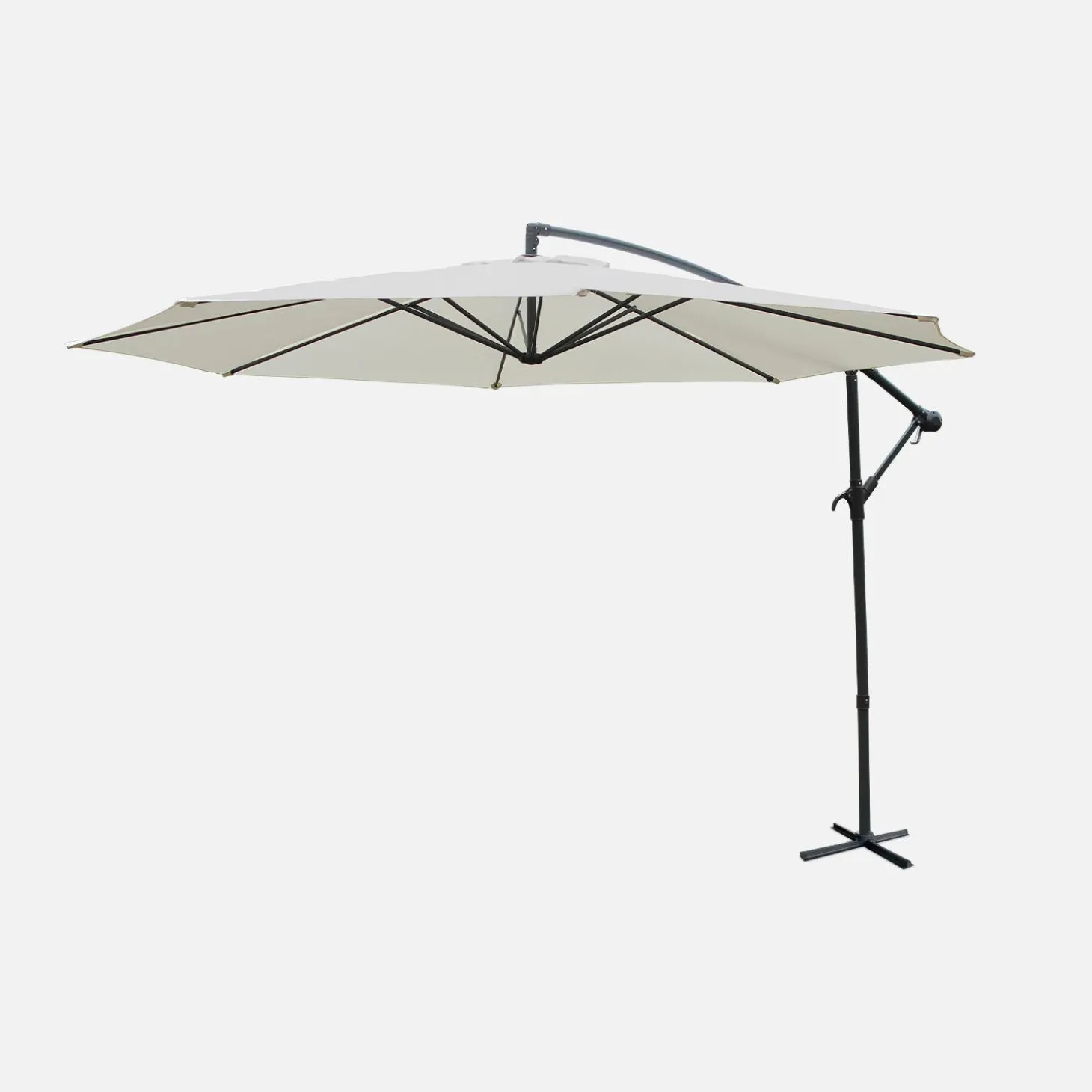 Zweefparasol rond 350cm