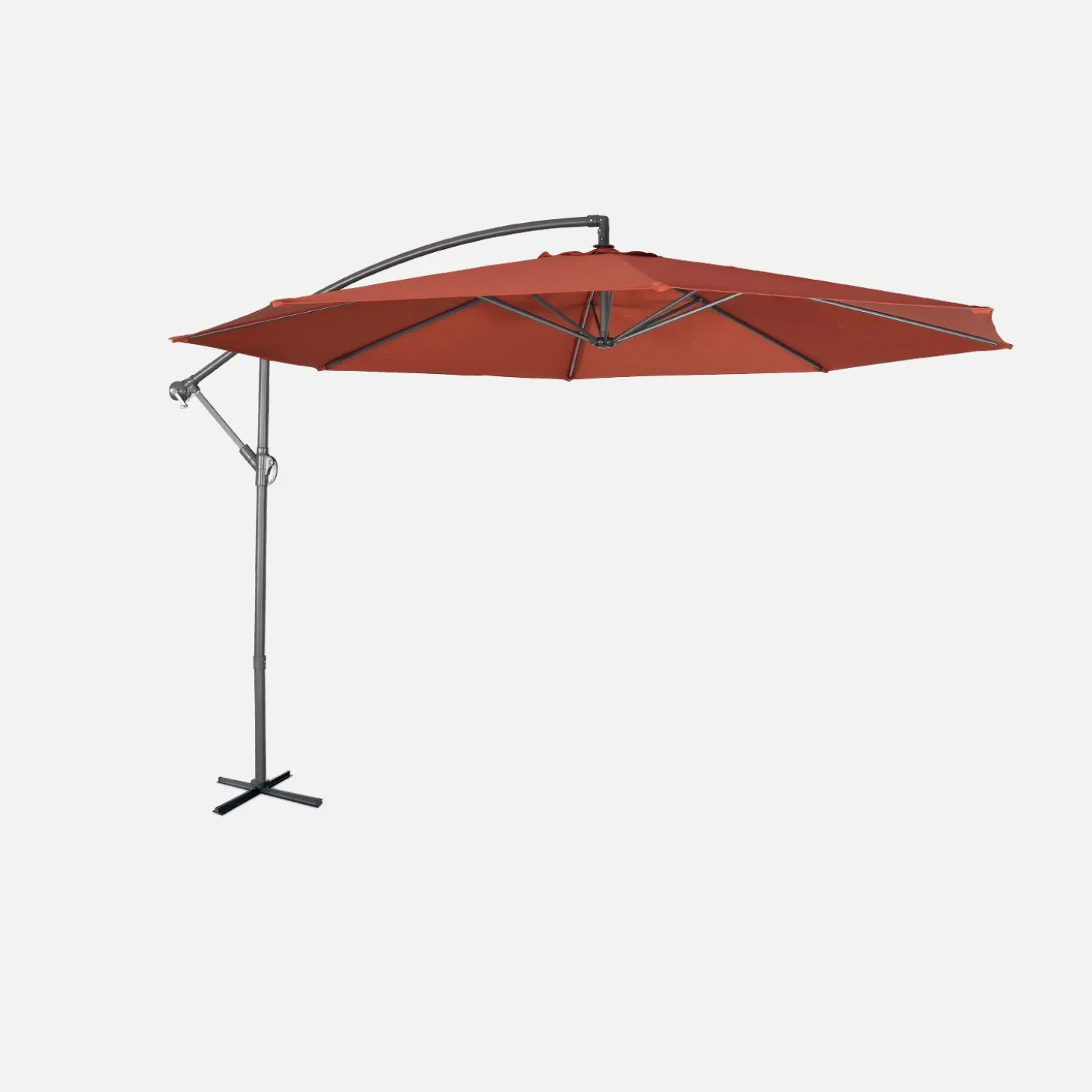 Zweefparasol rond 350cm