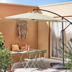 Zweefparasol, rond, Ø300cm