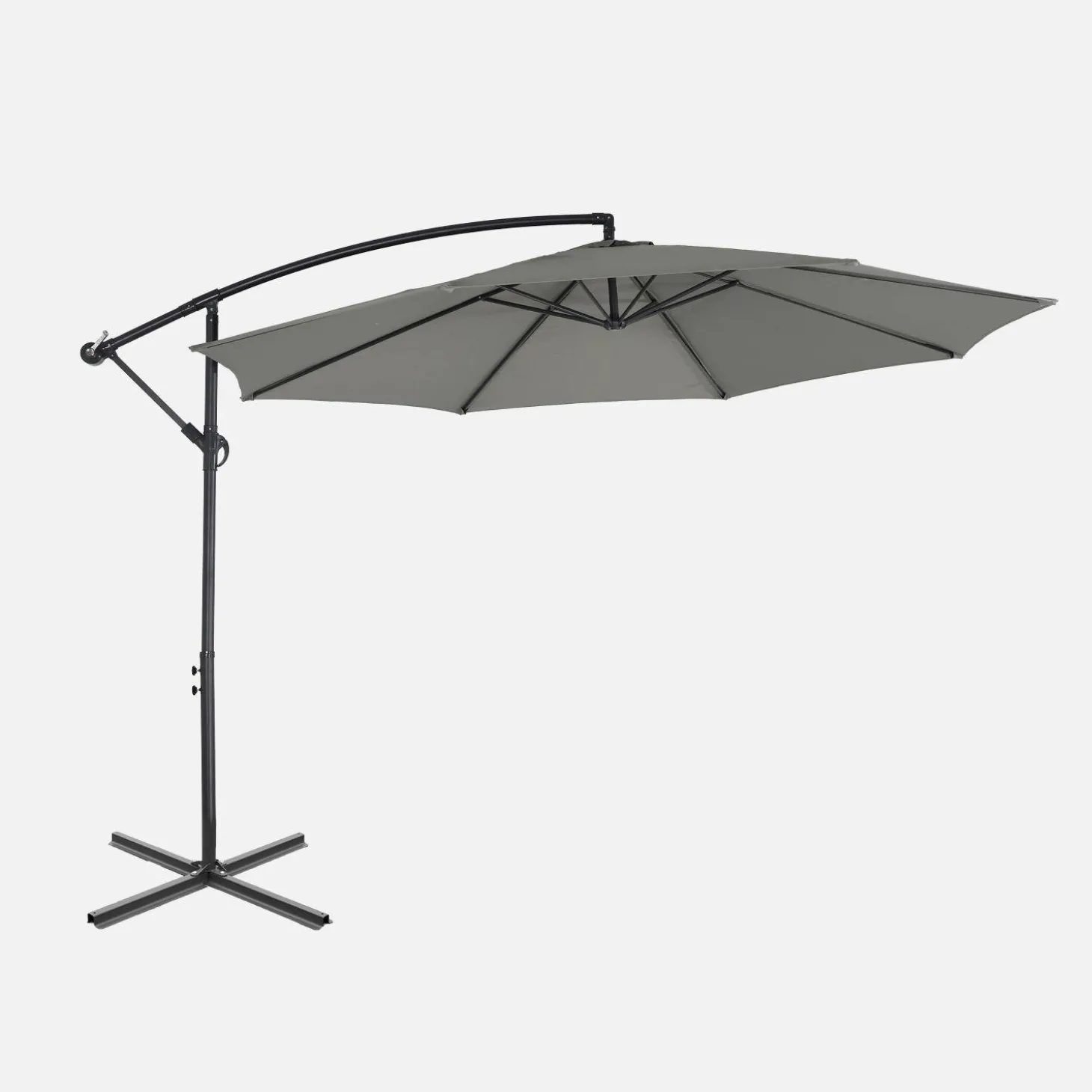 Zweefparasol, rond, Ø300cm